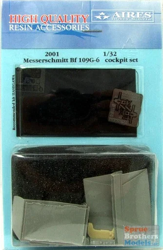ARS2001 1:32 Aires Cockpit - Messerschmitt Bf109G-6 (HAS kit) #2001