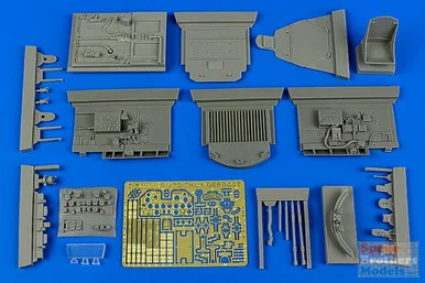 ARS2209 1:32 Aires P-47D Thunderbolt Cockpit Set (HAS kit)