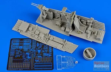 ARS2211 1:32 Aires Junkers Ju 87D/G Stuka Cockpit Set (TRP kit)