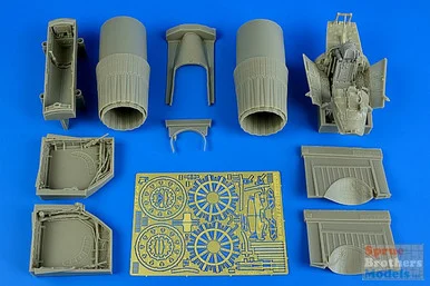 ARS2212 1:32 Aires Su-27 Flanker D Super Detail Set (TRP kit)
