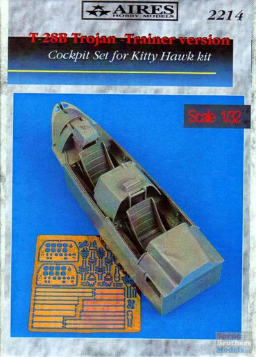 ARS2214 1:32 Aires T-28B Trojan Trainer Version Cockpit Set (KTH kit)
