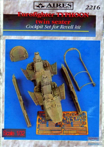ARS2216 1:32 Aires Eurofighter Typhoon Twin Seater Cockpit Set (REV kit)