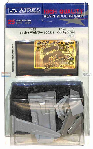 ARS2253 1:32 Aires Fw190A-8 Cockpit Set (HAS kit)