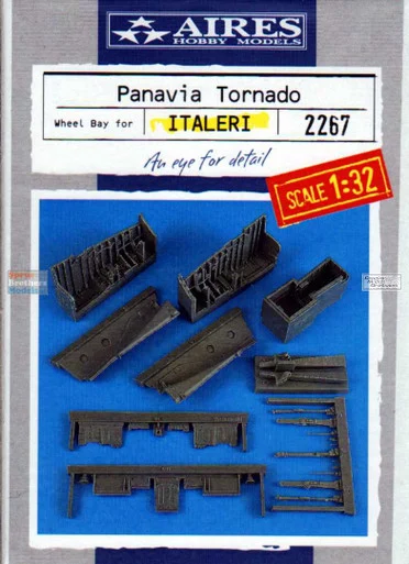ARS2267 1:32 Aires Panavia Tornado Wheel Bay Set (ITA kit)