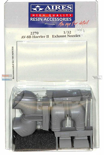 ARS2270 1:32 Aires AV-8B Harrier II Exhaust Nozzles (TRP kit)