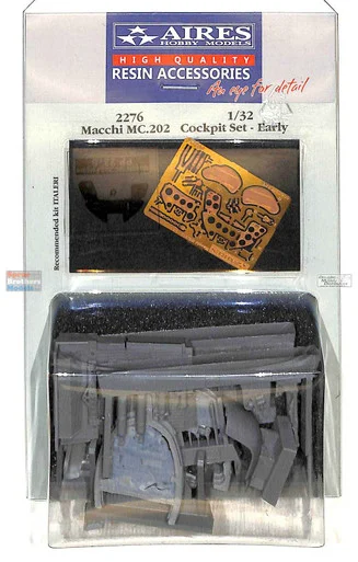 ARS2276 1:32 Aires Macchi MC.202 Cockpit Set Early (ITA kit)