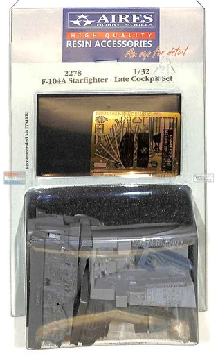 ARS2278 1:32 Aires F-104A Starfighter Cockpit Set (ITA kit)