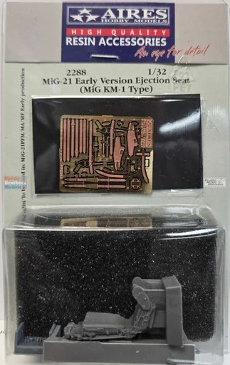 ARS2288 1:32 Aires MiG-21 Fishbed Early KM-1 Type Ejection Seat Set