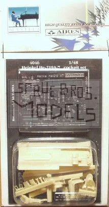 ARS4046 1:48 Aires Heinkel He219A-7 Cockpit Set (TAM kit) #4046