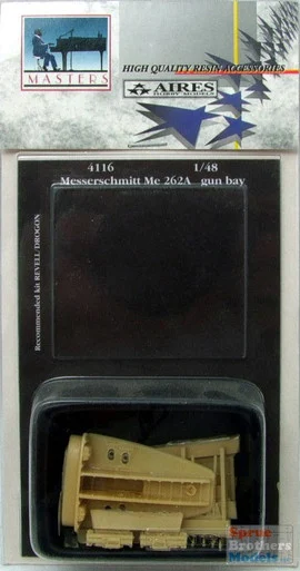 ARS4116 1:48 Aires Me 262A Gun Bay Set (REV/DRA kit) #4116
