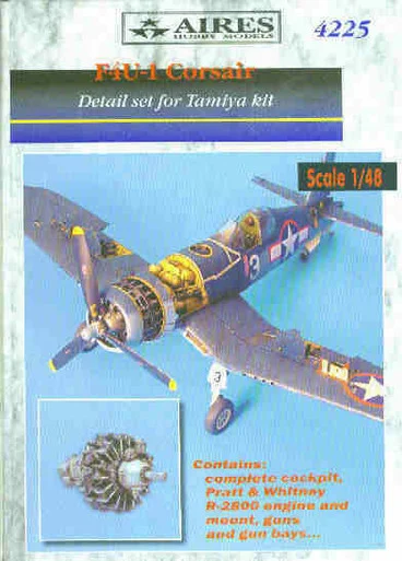 ARS4225 1:48 Aires Super Detail Set - F4U-1 Corsair (TAM kit) #4225