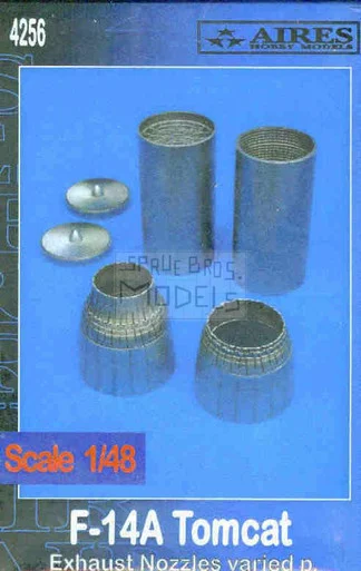 ARS4256 1:48 Aires F-14A Tomcat Exhaust Nozzle Set (1 closed 1 open) #4256