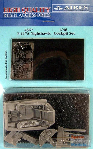 ARS4367 1:48 Aires F-117A Nighthawk Cockpit Set (TAM kit) #4367