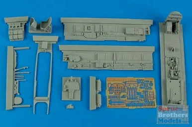 ARS4586 1:48 Aires Bf 110D-3 Cockpit Set (CHC kit)