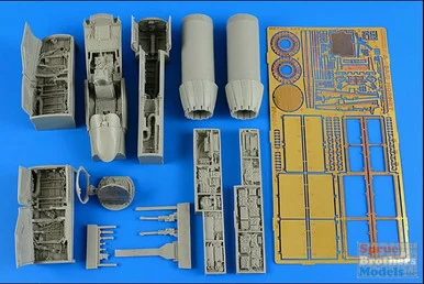 ARS4600 1:48 Aires F-18A F-18C Hornet Super Detail Set (HAS kit)