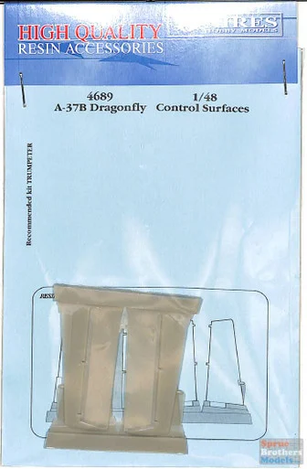ARS4689 1:48 Aires A-37B Dragonfly Control Surfaces (TRP kit)