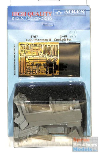ARS4767 1:48 Aires F-4S Phantom II Cockpit Set (ZKM kit)