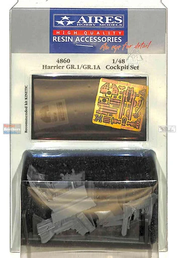 ARS4860 1:48 Aires Harrier GR.1/GR.1A Cockpit Set (KIN kit)