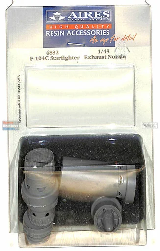 ARS4882 1:48 Aires F-104C Starfighter Exhaust Nozzle Set (HAS kit)