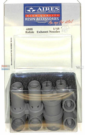 ARS4888 1:48 Aires Rafale Exhaust Nozzle Set (HBS kit)