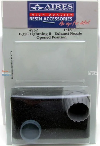 ARS4932 1:48 Aires F-35C Lightning II Exhaust Nozzle Opened (TAM kit)
