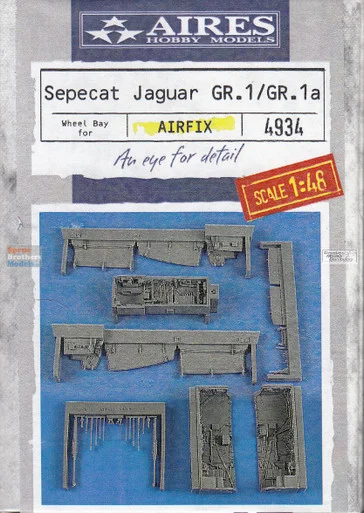 ARS4934 1:48 Aires Jaguar GR.1/GR.1A Wheel Bay Set (AFX kit)