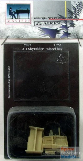 ARS7097 1:72 Aires A-1 Skyraider Wheel Bay Set (HAS kit) #7097