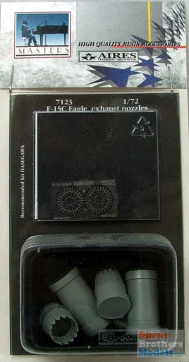 ARS7123 1:72 Aires F-15C Eagle Exhaust Nozzle (HAS kit) #7123