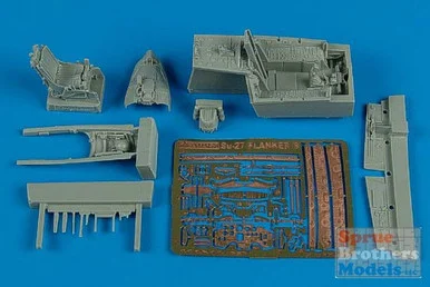 ARS7249 1:72 Aires Su-27 Flanker B Cockpit Set (HAS/REV kit) #7249