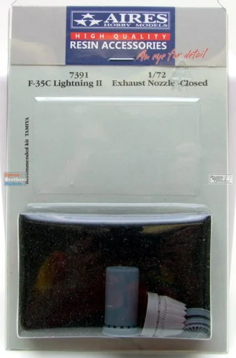 ARS7391 1:72 Aires F-35C Lightning II Exhaust Nozzle Closed (TAM kit)