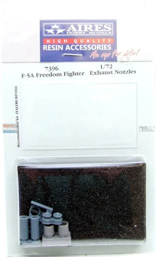 ARS7396 1:72 Aires F-5A Freedom Fighter Exhaust Nozzles (ITA/REV kit)