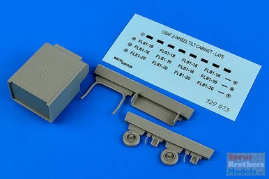 ARSAB320075 1:32 AeroBonus USAF 2-Wheel Tilt Cabinet Late