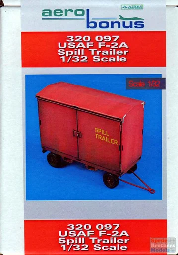 ARSAB320097 1:32 AeroBonus USAF F-2A Spill Trailer