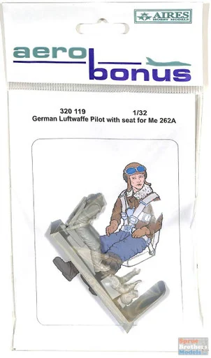 ARSAB320119 1:32 AeroBonus Me 262A Luftwaffe Pilot with Seat
