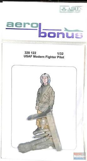 ARSAB320122 1:32 AeroBonus USAF Modern Fighter Pilot Figure