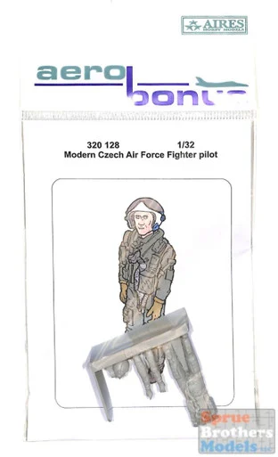 ARSAB320128 1:32 AeroBonus Modern Czech Air Force Pilot Figure