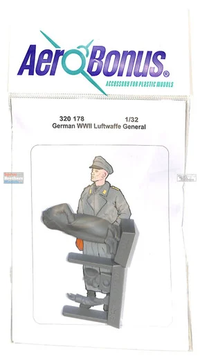 ARSAB320178 1:32 AeroBonus German WW2 Luftwaffe General Figure