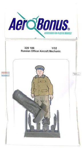 ARSAB320186 1:32 AeroBonus Russian Officer Aircraft Mechanic Figure