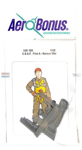 ARSAB320189 1:32 AeroBonus USAF Pilot A Figure Korean War