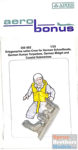 ARSAB350002 1:35 AeroBonus WW2 Kriegsmarine Sailor Figure #2