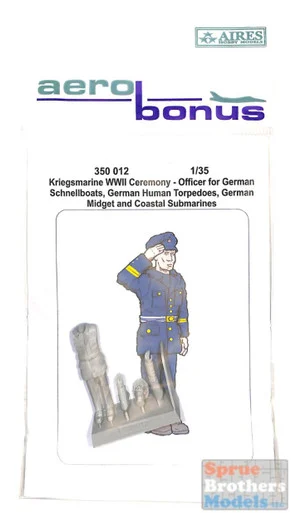 ARSAB350012 1:35 AeroBonus WW2 Kriegsmarine Ceremony Officer Figure #2