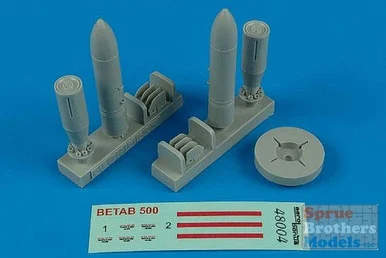 ARSAB480004 1:48 AeroBonus BetAb-500 Soviet Penetration Bombs #480004