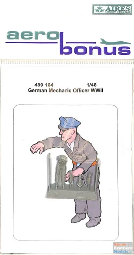 ARSAB480164 1:48 AeroBonus German Mechanic Officer WW2