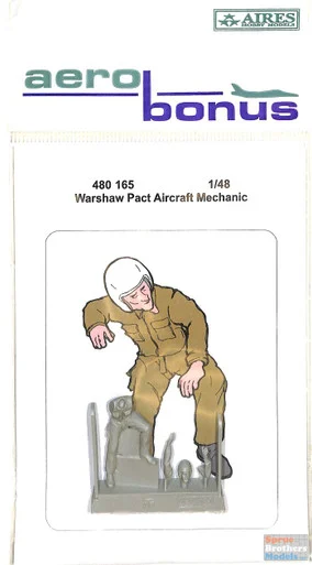 ARSAB480165 1:48 AeroBonus Warsaw Pact Aircraft Mechanic