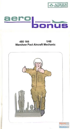 ARSAB480166 1:48 AeroBonus Warsaw Pact Aircraft Mechanic #2