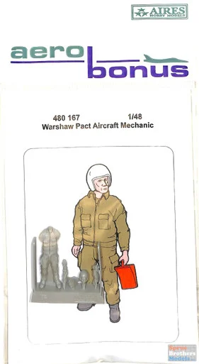 ARSAB480167 1:48 AeroBonus Warsaw Pact Aircraft Mechanic #3