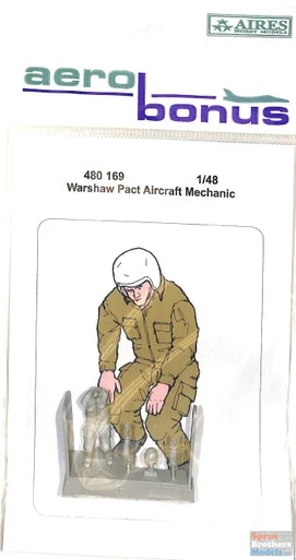 ARSAB480169 1:48 AeroBonus Warsaw Pact Aircraft Mechanic #5