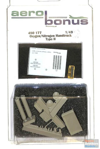 ARSAB480177 1:48 AeroBonus Oxygen/Nitrogen Handtruck Type II