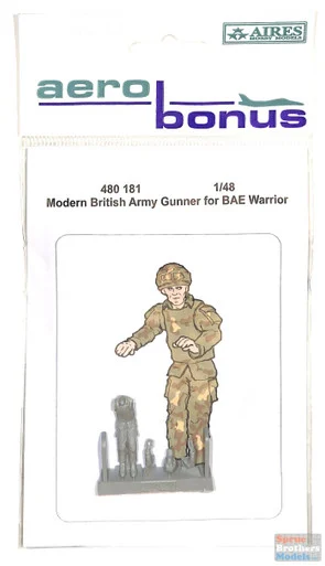 ARSAB480181 1:48 AeroBonus Modern British Army Gunner for BAE Warrior (1 figure)