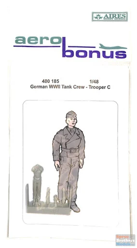 ARSAB480185 1:48 AeroBonus German WW2 Tank Crew - Trooper C (1 figure)